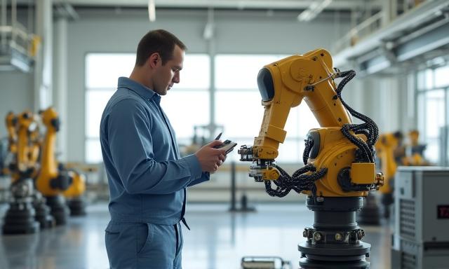 産業用ロボットの未来予想図