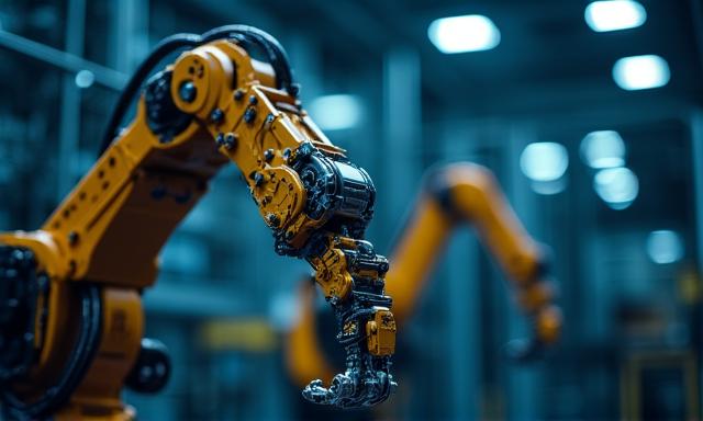 最先端の産業用ロボットアーム